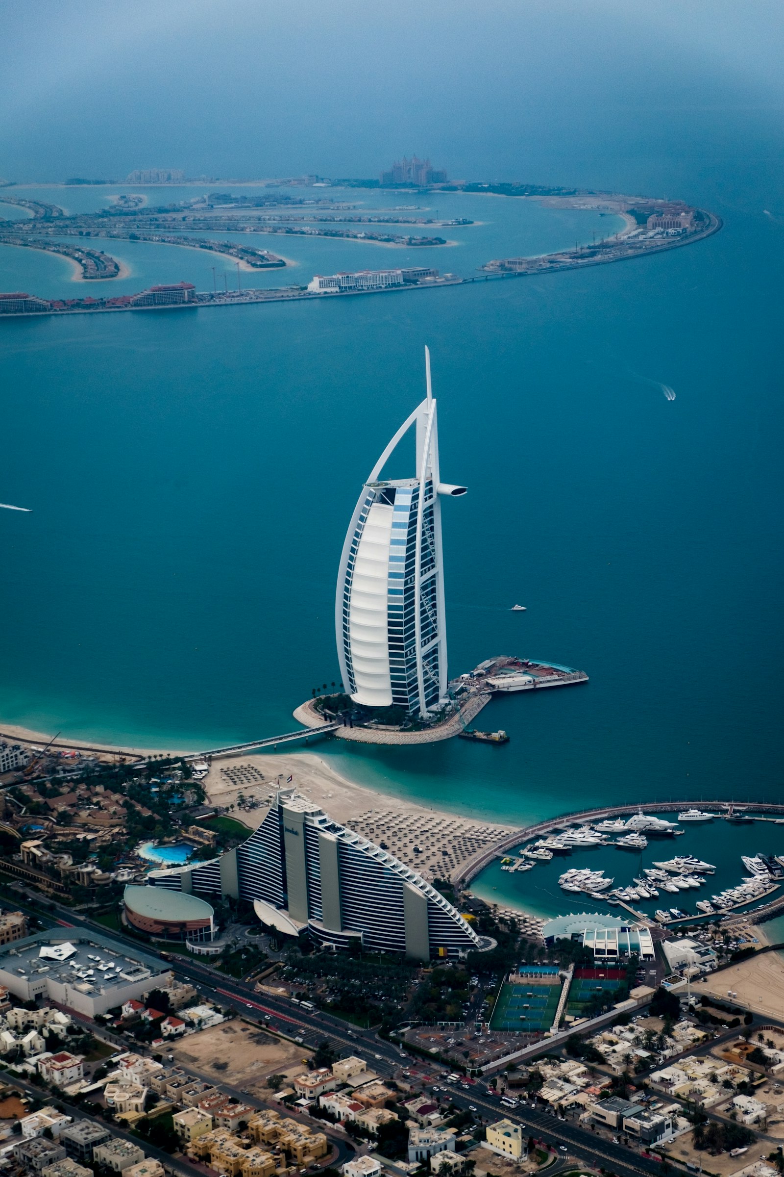 Dubai waterfront and skyline