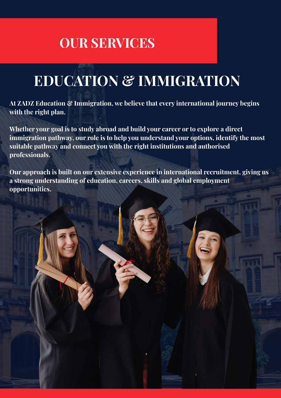 ZADZ International immigration consultancy profile, page 6 of 15